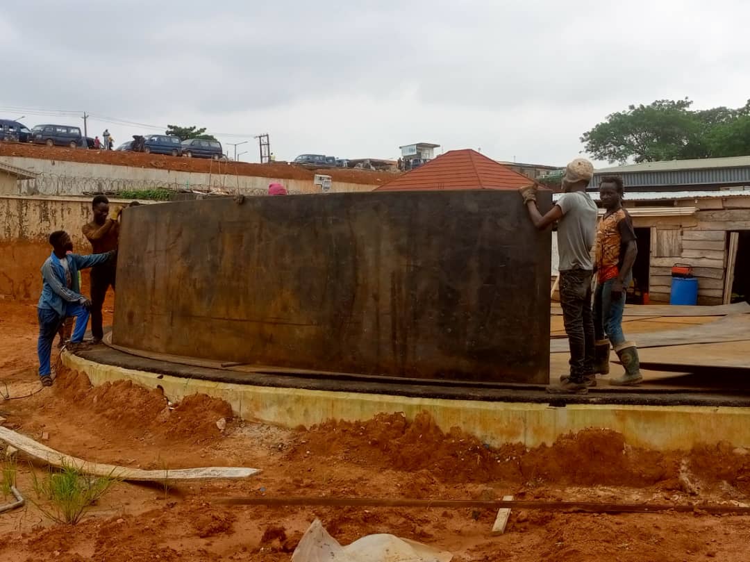 Product Tank Construction 1